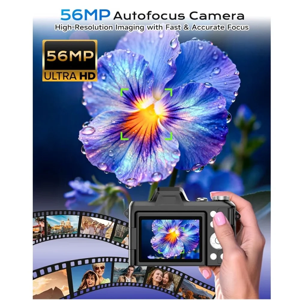 4K Digital Camera for Photography